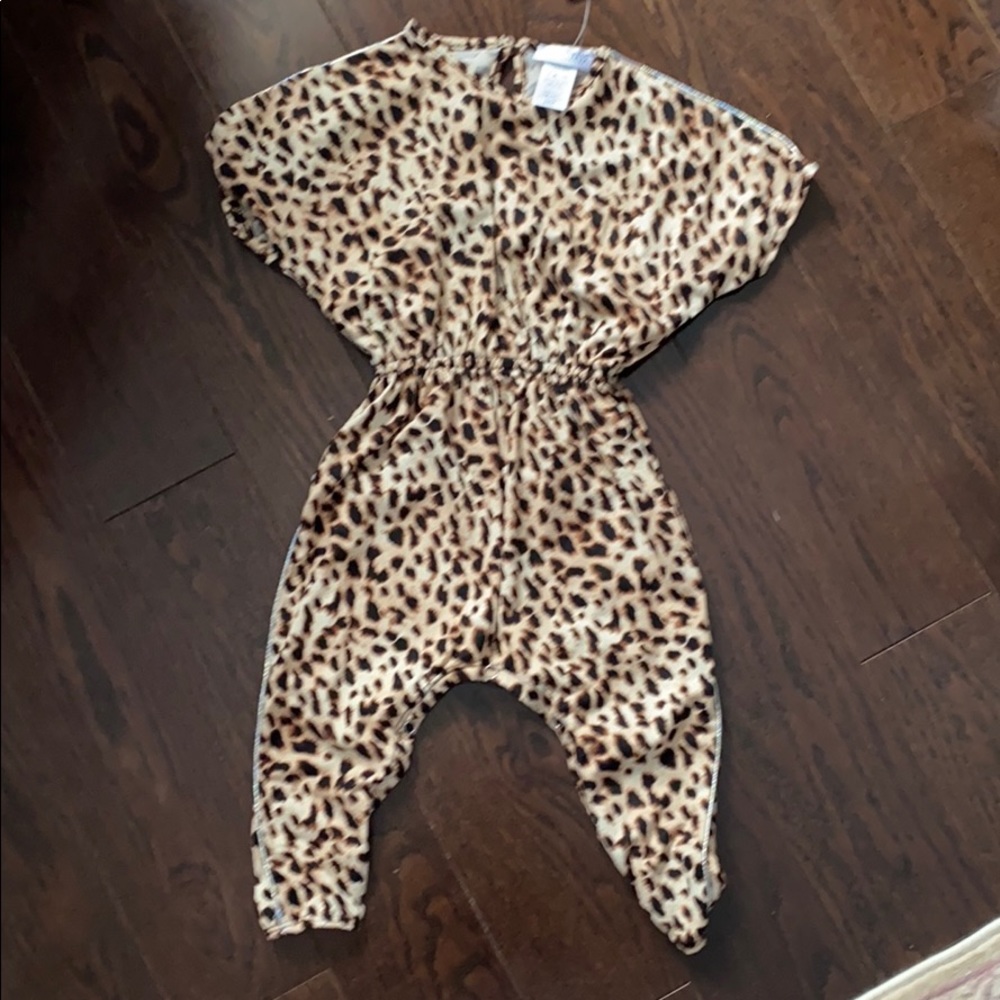 Animal print jumper